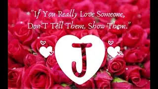 J Name whatsApp status video💖💖