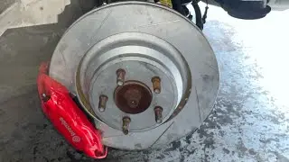 Tutorial on how to change SRT(brembo) brake pads and rotors