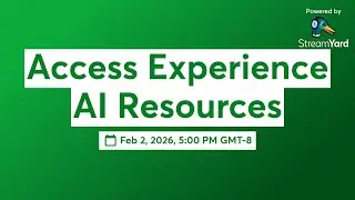 Access Experience AI Resources