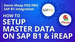Master Data (Category, Product, Customer, Price) - SAP Business One Integration with IREAP POS PRO