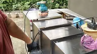 Polering af Rustfri st&aring;l