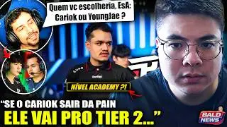 BOMBA! EsA solta ASPAS FORTES sobre o Cariok! Takeshi fala sobre MELHOR JUNGLER BR
