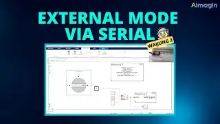 ESP32 + Matlab/Simulink Real-Time Parameter Tuning and Signal Monitoring (External Mode) via Serial