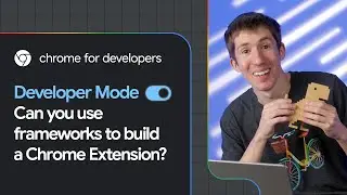 Can you use frameworks to build a Chrome Extension?