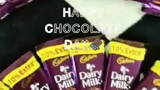 Happy chocolate day whatsapp status video