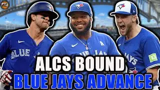 Toronto Blue Jays ADVANCE to the MLB American League Championship Series