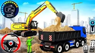 City Construction JCB Excavator 3D - Heavy Crane Driving Simulator - Android Gameplay Part- 7
