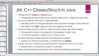 Java Native Interface (JNI) in depth -- Part 52: C++ Classes and Structs in Java