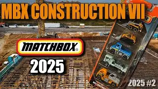 Распаковываем НОВЫЙ набор Matchbox Construction VII 2025 года из 5 штук!!