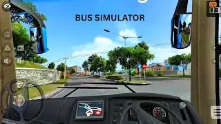 Bus simulator| Android gameplay| Bus Driving |city driving indian roads 