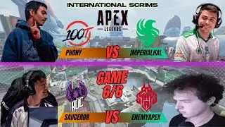 ROC против FYR &ndash; 100T против Falcons &ndash; Финал игры 🔥 | Тренировочные матчи | Apex Legends