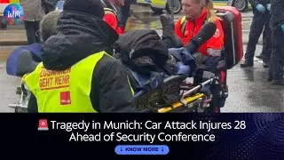 Munich Attack: 28 Injured as Car Plows into Crowd Before Major Security Event