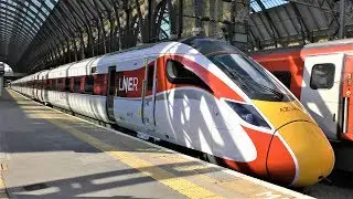 (4K) BRAND NEW! LNER Azuma Class 800 - Hitachi Intercity 