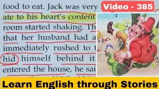 Learn how to Read English through Stories - Jack and the Beanstalk