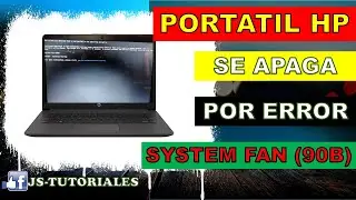 Mi Laptop HP Se Apaga por Error 90B | C&oacute;mo Repararlo F&aacute;cil y R&aacute;pido