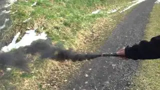 Produkttest Pyro schwarzer Rauch