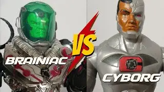 Next-Level Action Figure Engineering &ndash; Cyborg vs Brainiac Boxing Battle