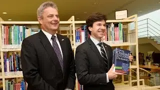 Velvyslanec USA v ČR Andrew H. Schapiro na Univerzitě Pardubice, 2. 12. 2015