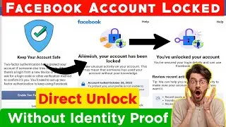 Facebook Keep Your Account Safe 2022 | How To Unlock Facebook Account Without Identity Proof 2022 |