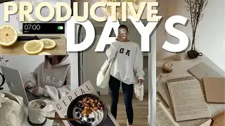 how I get out of a slump | productive days in my life