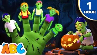 🧟 Zombie Finger Family Song 🖐 | Spooky Halloween Songs By All Babies Channel