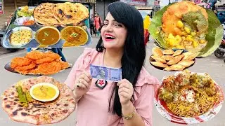 Living on Rs 100 for 24 Hours Challenge | Gwalior Food Challenge