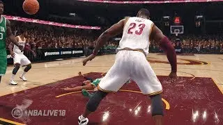 LEAKED NBA LIVE 18 5v5 GAMEPLAY! NEW ANIMATIONS, IMPROVED GRAPHICS!