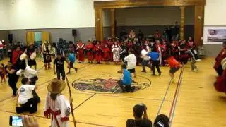 Hartley Bay Dancers II  Everyone - Gathering Strength Journey 2011