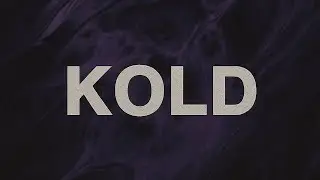 ANIT | WAYVN - KOLD ( OFFICIAL VISUALIZER ) PROD BY - @LOGANMUZIK