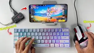 Keyboard or mouse se mobile phone me free fire PC(computer) ke jaise kaise khele full setup tutorial