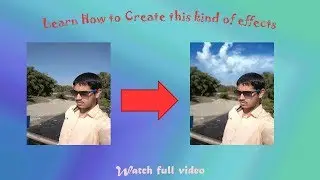 Add Custom Sky to Your Photo!! || Learn how to add a sky || Photoshop Tutorial