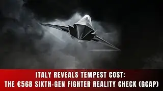 Italy Reveals Tempest Cost: The &euro;56B Sixth-Gen Fighter Reality Check (GCAP)