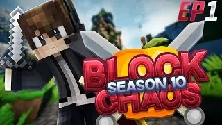 Minecraft Block Chaos UHC Season 10: Episode 1 - BUILDING UP