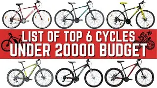 Best Cycles Under 20000 in India | MTBs and Hybrid Bikes