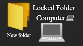 How to lock folder on windows 8.1 pro | How to lock folder in PC easily