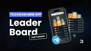 Build a LIVE LEADERBOARD in Your Telegram Mini App like TapSwap and Hamster Kombat!