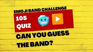 Emoji Band Challenge: Can You Guess the Band? QUIZ #quiz