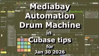 Автоматизация Mediabay и драм-машина в Cubase: советы на 30 января 2026 г.