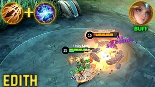 Yes yes yes!My edith got buff, thanks moonton😍
