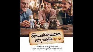How Antique Collections Can Make You Rich 💰 | Start a Profitable Vintage Business 🕰️📦