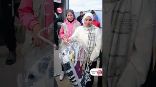 Line by line, warmth is reaching those who need it most.