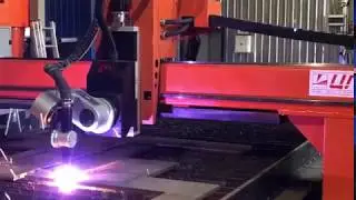 СиМКС - плазменная резка металла толщиной 20 мм с технологией True Hole&reg;