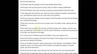 Scriptures Often Ignored   The Spiritual David And Goliath