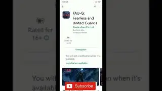 #FAUG ||game to register||Gameplay  HOW TO DOWNLOAD FAUG GAME FROM PLAYSTORE? | FAU G FULL DETAILS!