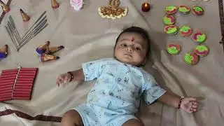 5 Months Baby Photoshoot Ideas at Home | 5th month baby photoshoot | Monthly Baby Photoshoot Ideas