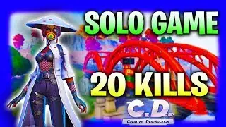 Solo Game #1 20 Kills Season 7 (Creative Destruction)