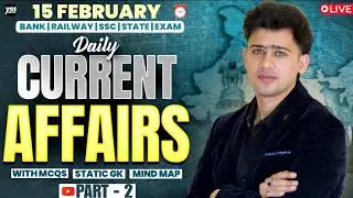 🔴 14 - 15 February 2026 Part 2 | Daily Current Affairs | For Bank, Insurance & SSC Exams