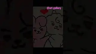 #btsshorts #cooky💜#rj💜 #btsarmy #drawing #bts #bt21