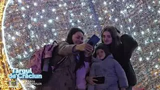 Au rămas ore numărate până la începerea programului artistic special cu genericul Feerie de Crăciun