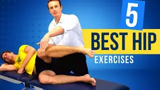 The 5 Best Hip Exercises #hipstrengthening #glutetraining